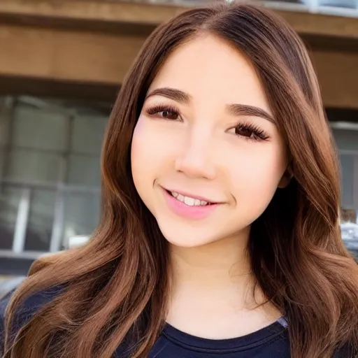 Prompt: face of Chinese Pokimane