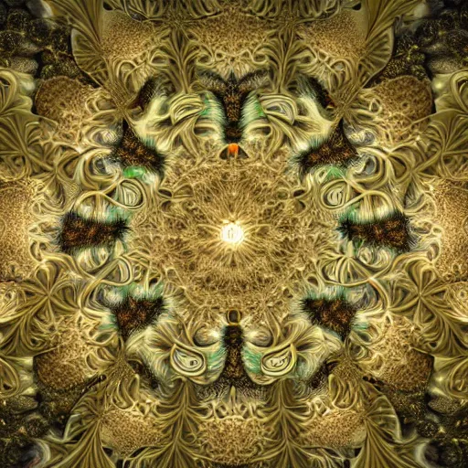 Prompt: a beautiful 3 d render of a sprawling intricate fractal populated by mandelbrot fractals by android jones, unreal engine, octane render, soap carving, volumetric lighting, dynamic lighting, dramatic lighting, high contrast, concept art, carved marble, opalescent, sacred geometry, religious, angelic, magic realism, catholicpunk, stark, trending on artstation