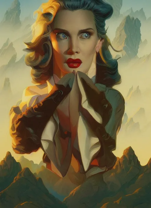 Image similar to twin peaks movie poster art, highly detailed, digital painting, artstation, concept art, smooth, sharp focus, illustration, artgerm, peter mohrbacher, donato giancola, joseph christian leyendecker, wlop, boris vallejo