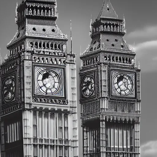 Image similar to the big ben has a giant eye in the center of it!