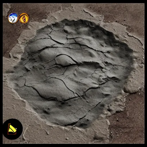 Prompt: haunted mud texture, ultra realistic