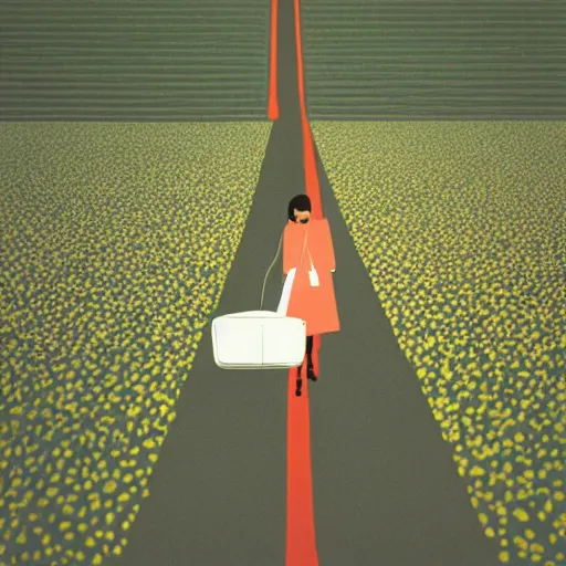 Prompt: photo of young woman by tatsuro kiuchi