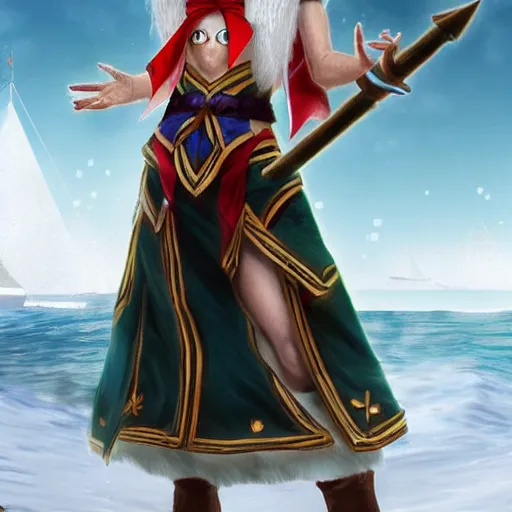 Prompt: sailor druid with elf like features, 4k, hyper realistic, character portrait, highly detailed,