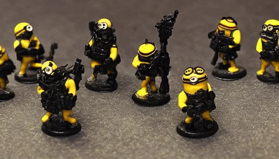 Image similar to “minions part of blackwater mercenary group”