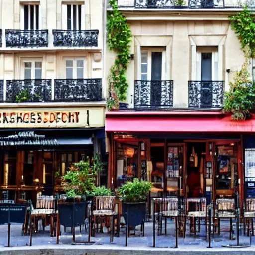 Prompt: a place in paris