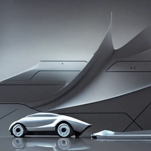 Image similar to car big pattern noise sci-fi organic brutalist forms zaha hadid khyzyl saleem formula 1 car and wall structure in the coronation of napoleon painting by Jacques-Louis David and in the blade runner 2049 film search pinterest keyshot product render cloudy plastic ceramic material shiny gloss water reflections ultra high detail ultra realism 4k in plastic dark tilt shift