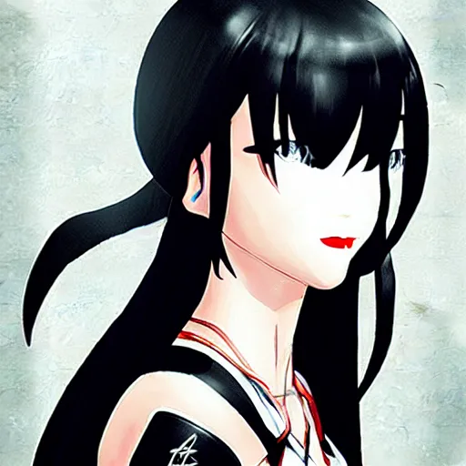 Prompt: high quality art of tifa lockhart in harajuku fashion, trending on artstartion