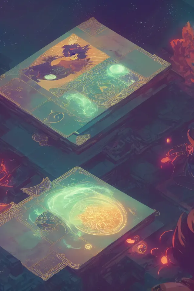 Image similar to beautiful render of user interface, tarot by victo ngai and andreas rocha and greg rutkowski, trending on artstation, unreal engine, 8 k hd wallpaperjpeg artifact, blur, artfact