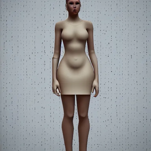 Image similar to yeezy fashion inspired avant-garde art, deco fashion, highly detailed, photorealistic portrait, cream studio setting, studio lighting, crisp quality and light reflections, unreal engine 5 quality render