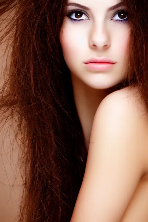Image similar to portrait of a stunning beautiful girl