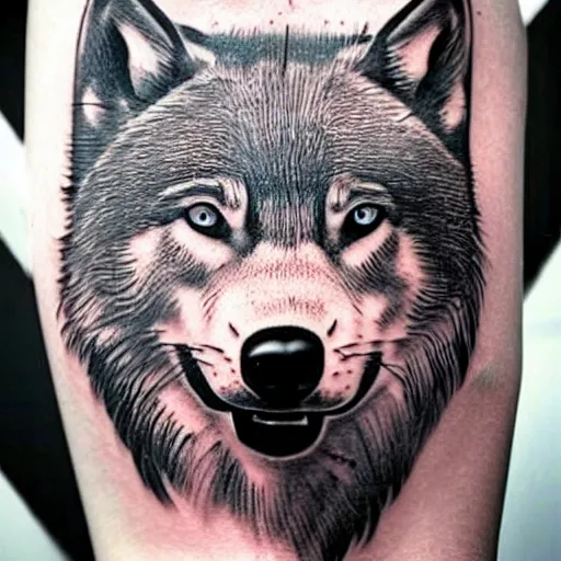 Wolf girl by Haylie Erin TattooNOW