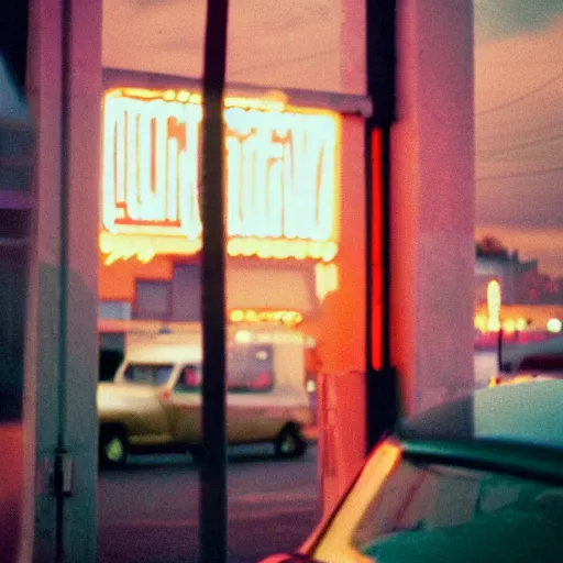 Image similar to Waiting in the car Waiting for the ride in the dark At night the city grows Look at the horizon glow Drinking in the lounge Following the neon signs Waiting for a word Looking at the milky skyline The city is my church It wraps me in its blinding twilight, cinestill 800