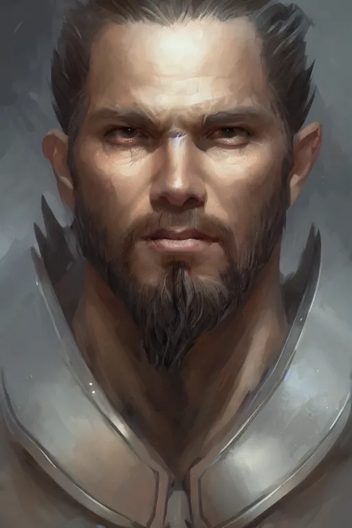 Image similar to amazon prime dude, d & d, fantasy, portrait, highly detailed, headshot, digital painting, trending on artstation, concept art, sharp focus, illustration, art by artgerm and greg rutkowski and magali villeneuve