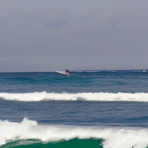 Image similar to skeleton surfing in hawaii by alex gray