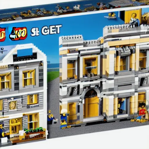 Image similar to mar - a - lago fbi raid lego set