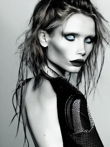 portrait of abbey lee by hiroshi furuyoshi | Stable Diffusion | OpenArt