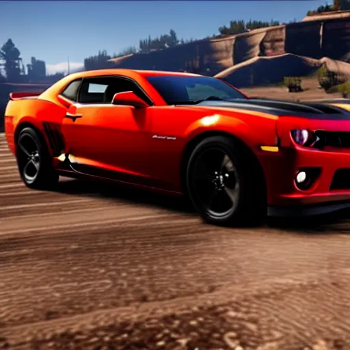 Image similar to 2 0 1 3 chevrolet camaro ss in red dead redemption 2