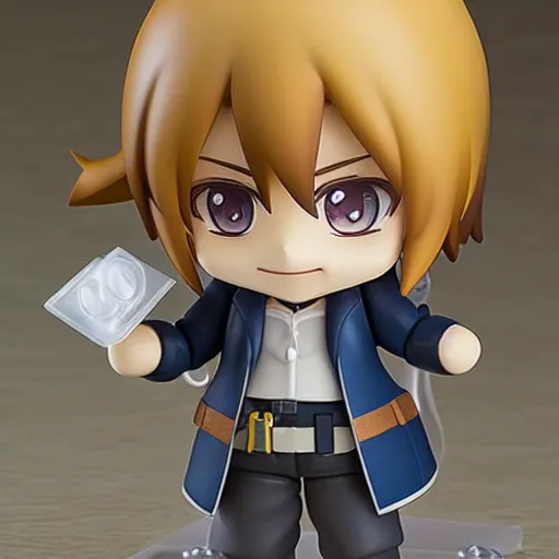 Prompt: jim carry, nendoroid, figurine, detailed product photo