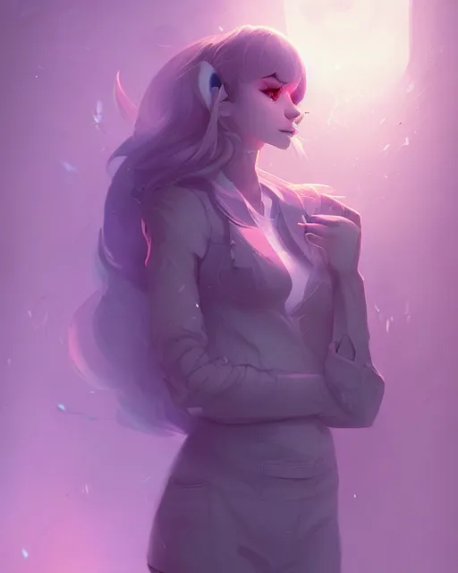 Image similar to ghost inside a hunted room, art by lois van baarle and loish and ross tran and rossdraws and sam yang and samdoesarts and artgerm, digital art, highly detailed, intricate, sharp focus, Trending on Artstation HQ, deviantart, unreal engine 5, 4K UHD image