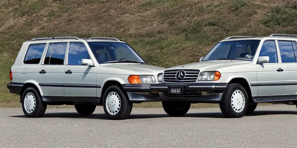 Image similar to 1990s Mercedes GLS