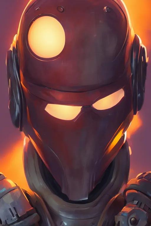 Image similar to epic mask helmet robot ninja portrait stylized as fornite style game design fanart by concept artist gervasio canda, behance hd by jesper ejsing, by rhads, makoto shinkai and lois van baarle, ilya kuvshinov, rossdraws global illumination radiating a glowing aura global illumination ray tracing hdr render in unreal engine 5