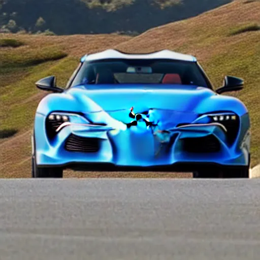 Image similar to toyota supra ma61 ,crossover quadra v tech