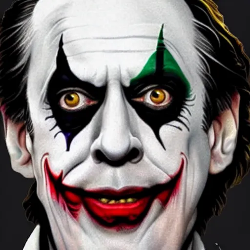 Prompt: Steve Buscemi as the Joker
