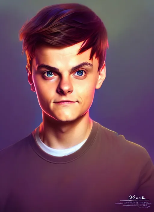Prompt: cute martin garrix, natural lighting, path traced, highly detailed, high quality, digital painting, by don bluth and ross tran and studio ghibli and alphonse mucha, artgerm