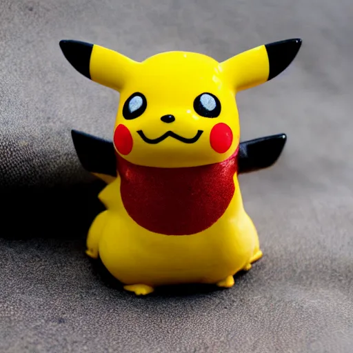 Prompt: a lava Pikachu