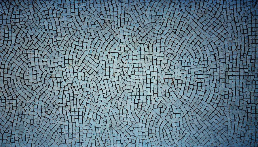 Image similar to 60s movie still of a sovietic stalinist style empty room little mosaic tiles floor a blood trace on a the floor, cinestill 800t 50mm eastmancolor, liminal Space style, heavy grain-s 150