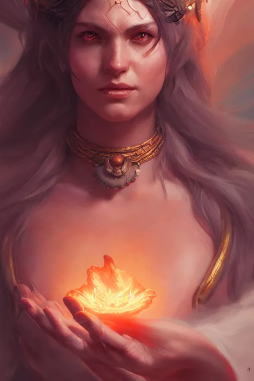 Image similar to goddess of the hell, highly detailed, digital painting, artstation, concept art, smooth, sharp focus, illustration, unreal engine 5, 8 k, art by artgerm and greg rutkowski and edgar maxence