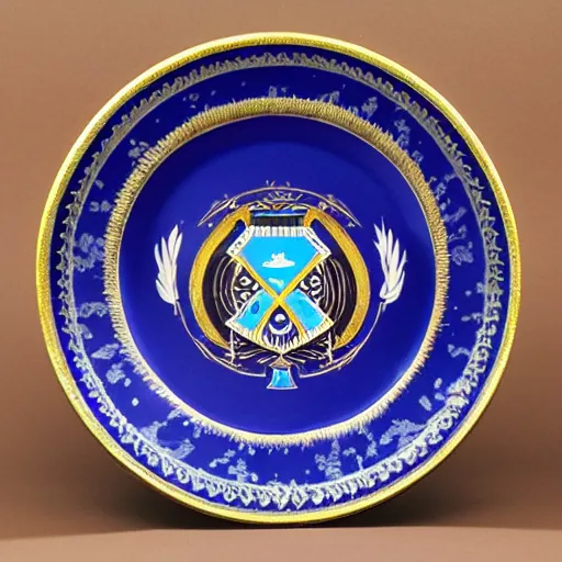 Image similar to commander ceremonial plate