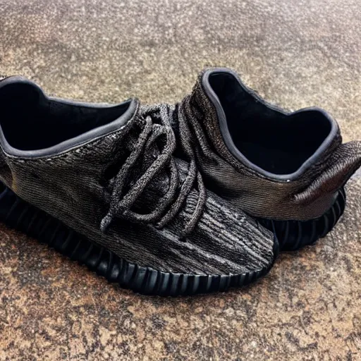 Image similar to charred yeezys, craigslist photo