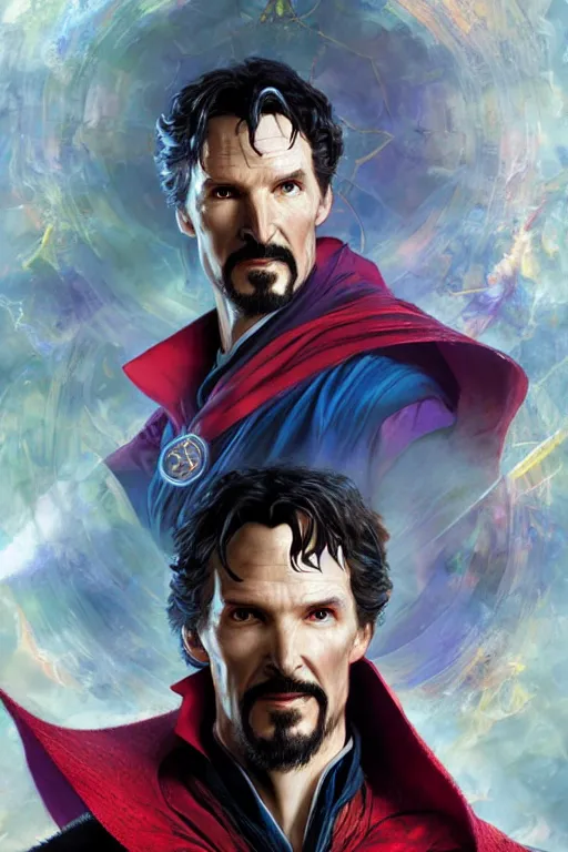 Image similar to Portrait of Doctor Strange with face of Todd Howard, highly detailed, marvel comics, dark, intricate, highly detailed, smooth, artstation, digital illustration by Ruan Jia and Mandy Jurgens and Artgerm and Wayne Barlowe and Greg Rutkowski and Zdislav Beksinski