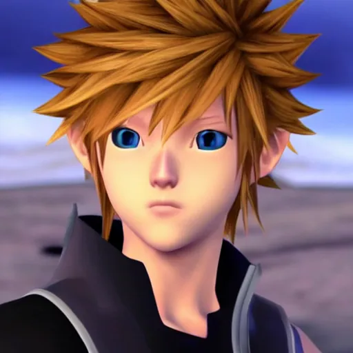 Image similar to Ventus from Kingdom Hearts,CG,cutscene,graphics,high quality
