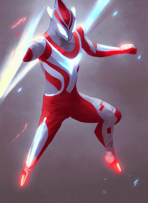 Prompt: epic ultraman dancing like kpop. highly detailed, digital painting, concept art, smooth, sharp focus, illustration, art by greg rutkowski