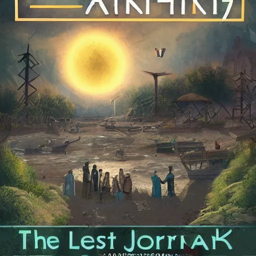 Prompt: the last journey, solarpunk