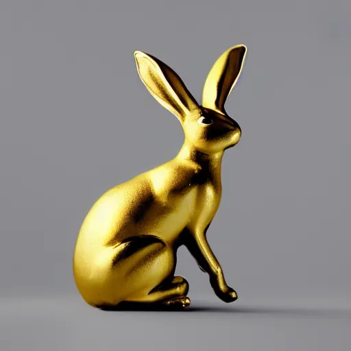 Image similar to the golden hare, by christopher kit williams dramatic lighting, smooth, sharp focus, extremely detailed