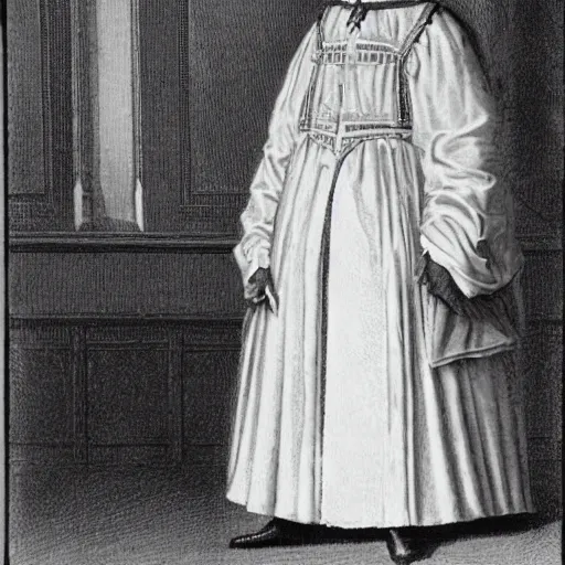 Image similar to photo of a french lawyer wearing a formal court dress