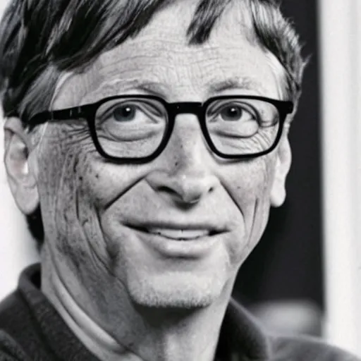 Prompt: Bill Gates passport photo
