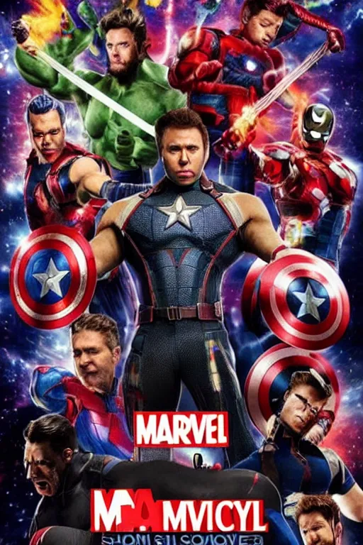 Avengers the Kang dynasty poster, Stable Diffusion