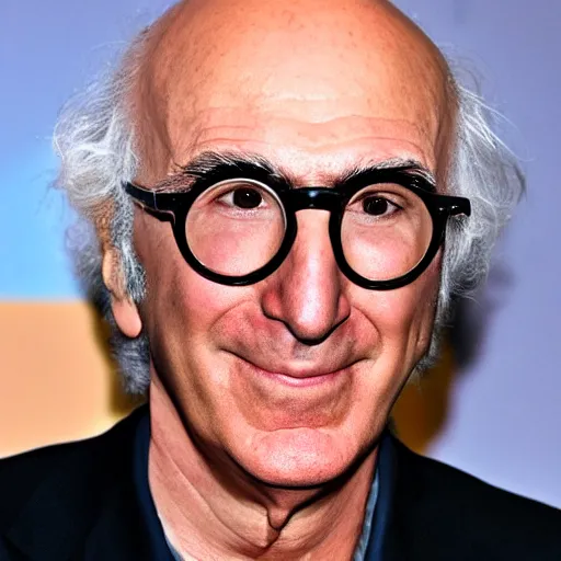 Image similar to larry david is a baby