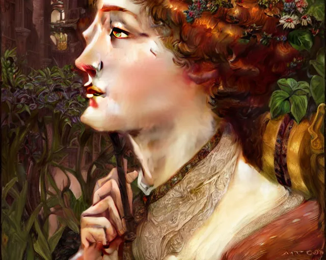Image similar to photography of eleanor fortescue - brickdale, deep focus, d & d, fantasy, intricate, elegant, highly detailed, digital painting, artstation, concept art, matte, sharp focus, illustration, hearthstone, art by artgerm and greg rutkowski and alphonse mucha