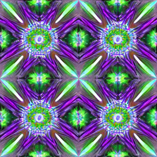 Image similar to a photo of a distant nebular in space with geometric kaleidoscopic pattern of neon colors trending 4 k intricate digital art