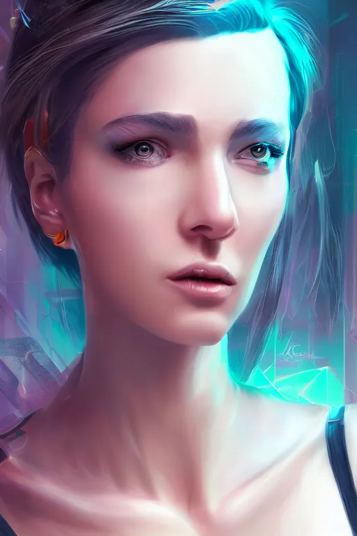 Image similar to heroine, beautiful, cyberpunk futuristic female, ultra detailed, digital art, 8 k, character, realistic, portrait, hyperrealistic