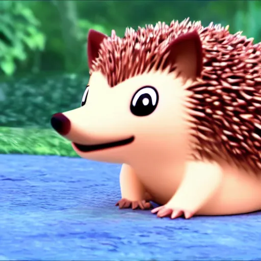 Prompt: Hedgehog From Pokemon, 8k, hyperrealistic, HD, Exquisite Detail