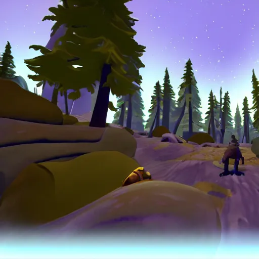 Image similar to Outer Wilds screenshot