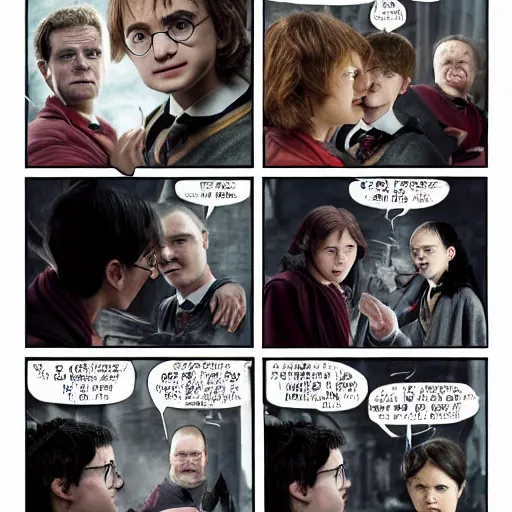 Image similar to how harry potter should have ended