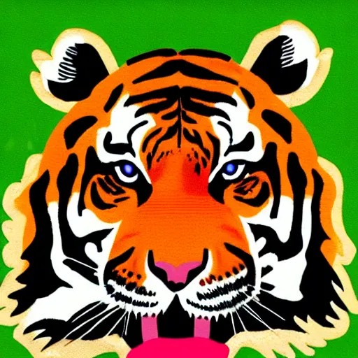 Image similar to tiger design by bill waterson