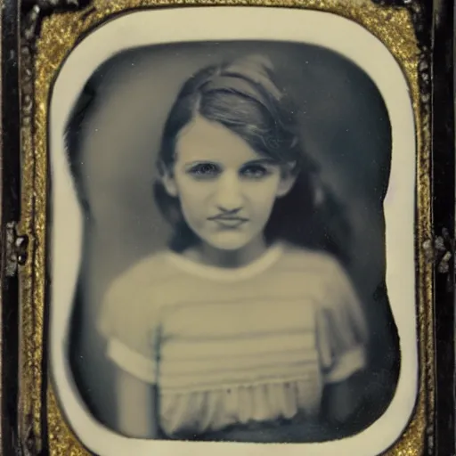 Image similar to underwater tintype photo pretty girl and a shark